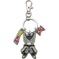 Dragon Ball Super - Chibi Perfect Cell Keychain with Charms (2", Metal) - Gre...- Image 1