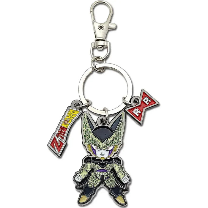 Dragon Ball Super - Chibi Perfect Cell Keychain with Charms (2", Metal) - Great Eastern Entertainment