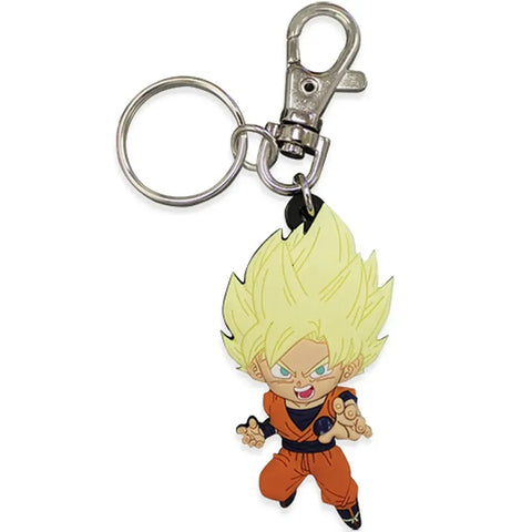Dragon Ball Super - Chibi Super Saiyan Goku Keychain (2.25