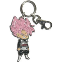 Dragon Ball Super - Chibi Super Saiyan Rose Goku Black Keychain (2.5", Metal)...- Image 1