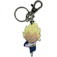 Dragon Ball Super - Chibi Super Saiyan Vegeta Keychain (2", PVC) - Great East...- Image 1