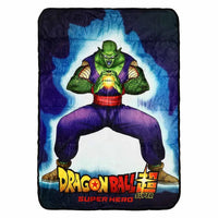 Dragon Ball Super - Piccolo Plush Throw Blanket (45"x60") - Bioworld- Image 1