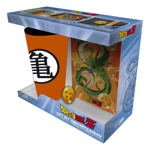 Dragon Ball Z - 3-Piece Gift Set - ABYstyle - Drinking Glass, Pin Badge, Notebook