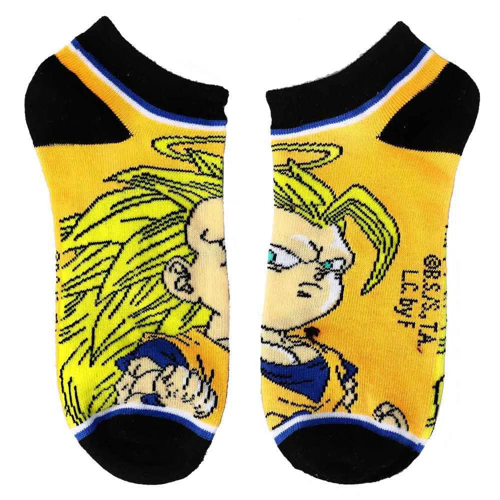 Dragon Ball Z - Chibi Characters Ankle Socks (5 Pairs) - Bioworld