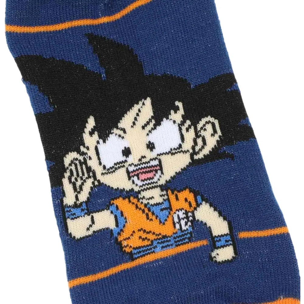 Dragon Ball Z - Chibi Goku Ankle Socks Set (5 Pack) - Bioworld