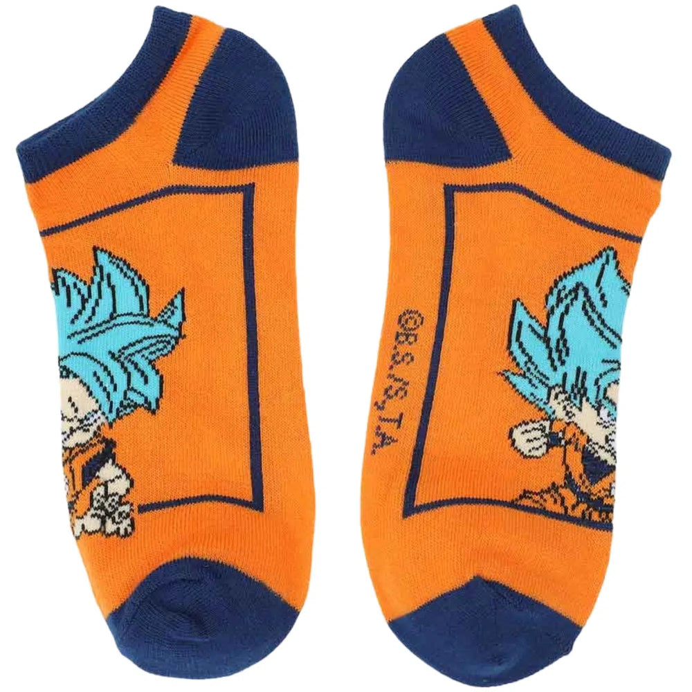 Dragon Ball Z - Chibi Goku Ankle Socks Set (5 Pack) - Bioworld