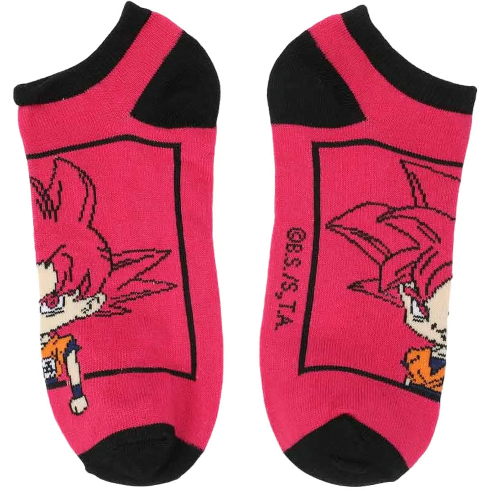 Dragon Ball Z - Chibi Goku Ankle Socks Set (5 Pack) - Bioworld