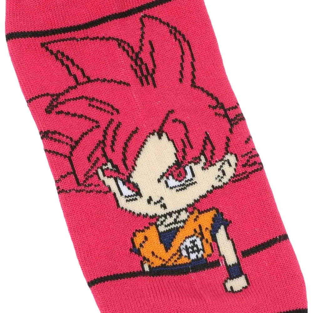 Dragon Ball Z - Chibi Goku Ankle Socks Set (5 Pack) - Bioworld