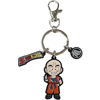 Dragon Ball Z - Chibi Krillin Keychain with Charms (1.5