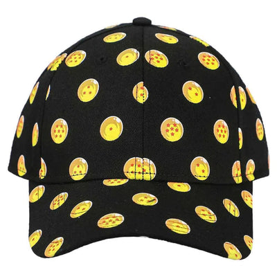 Dragon Ball Z - Dragon Balls Hat (Black, All Over Print) - Bioworld