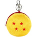 Dragon Ball Z - Four Star Dragon Ball Clip-On Plush Keychain Coin Purse (3.5") - Great Eastern Entertainment
