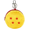 Dragon Ball Z - Four Star Dragon Ball Clip-On Plush Keychain Coin Purse (3.5