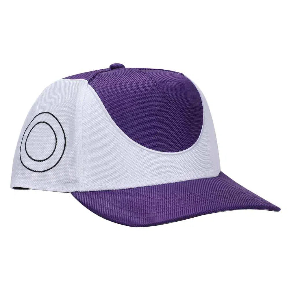 Dragon Ball Z - Frieza Snapback Hat (White / Purple, Ballistic Nylon, Pre-Curved Bill) - Bioworld