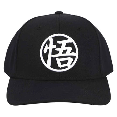 Dragon Ball Z - Goku Snapback Hat (Black, Pre-Curved Bill) - Bioworld