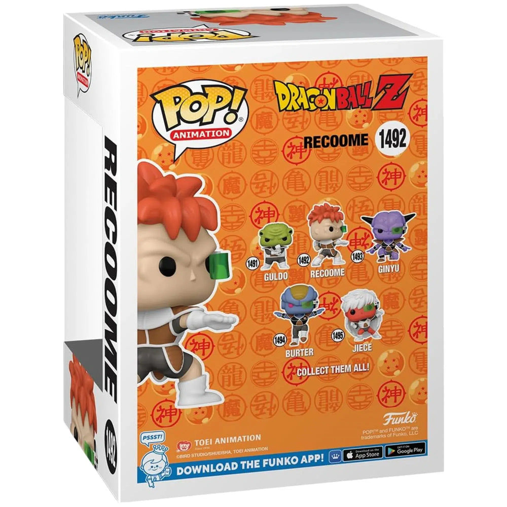 Dragon Ball Z - Recoome Figure - Funko - POP! Animation Series (1492)