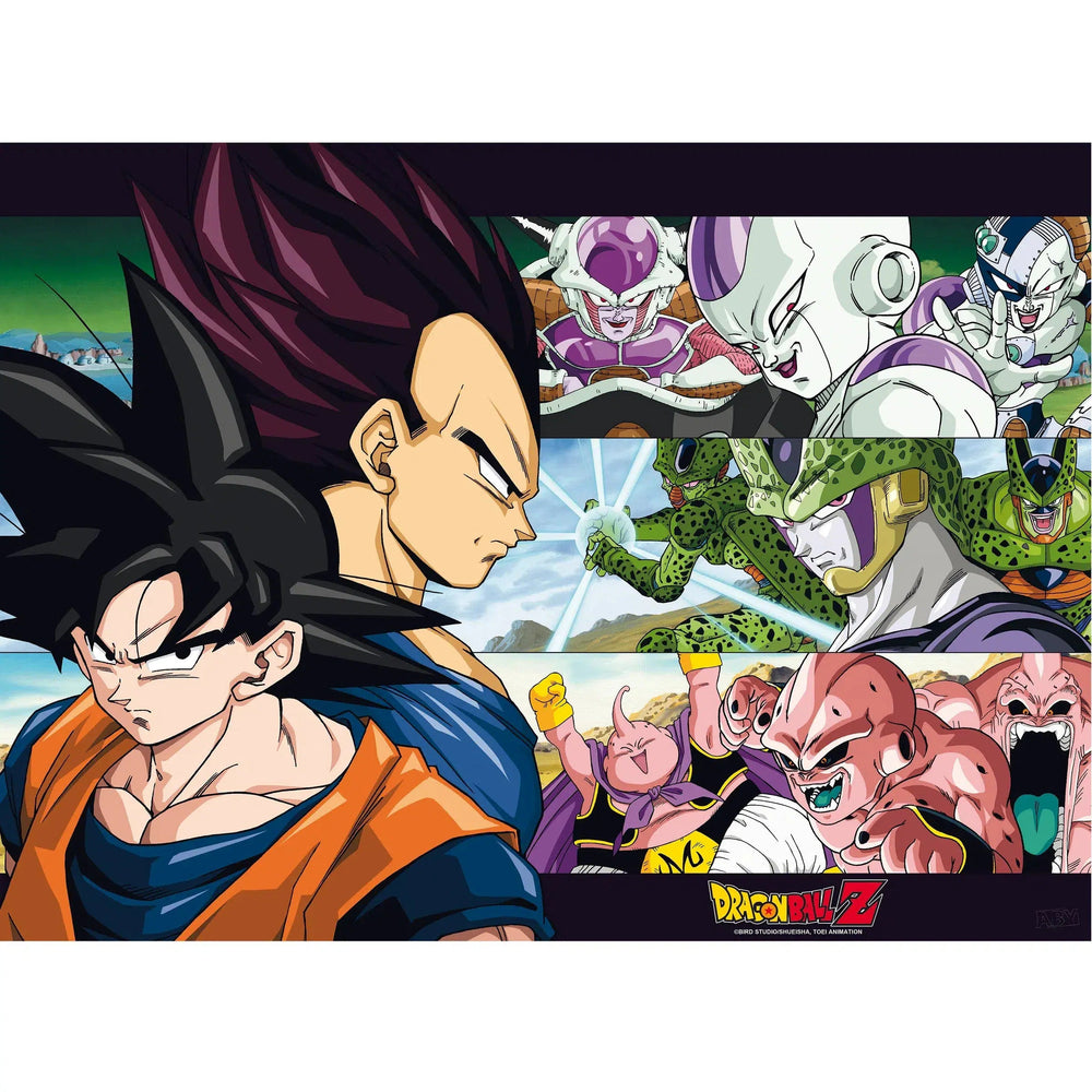 Dragon Ball Z - Saiyans vs Villains Boxed Poster Set (20.5"x15") - ABYstyle