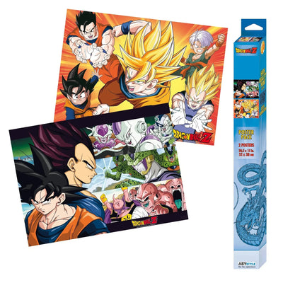 Dragon Ball Z - Saiyans vs Villains Boxed Poster Set (20.5