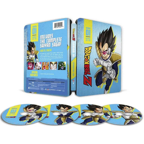 Dragon Ball Z: Season 1 (Steelbook Edition) - Episodes 1-39 - Blu-Ray