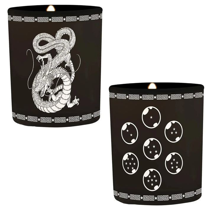 Dragon Ball Z - Shenron Symbol Candle Glass Jar (3.5", 30 Hours Burn Time) - ABYstyle