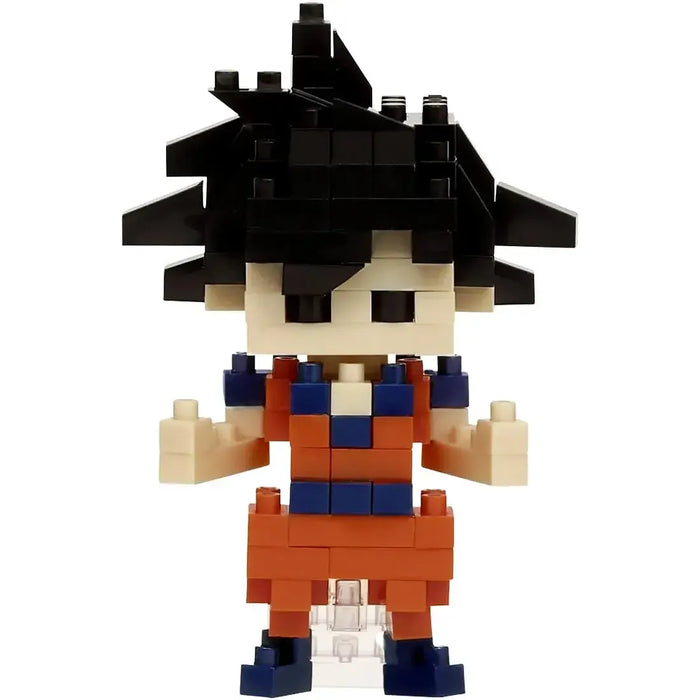 Goku Building Dragon Ball Z - Son Goku Figure Building Set - Nanoblock 001 — Poggers