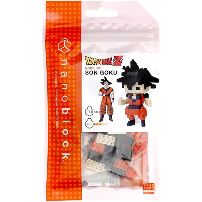 Goku Building Dragon Ball Z - Son Goku Figure Building Set - Nanoblock 001 — Poggers
