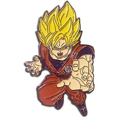 Dragon Ball Z - Super Saiyan Goku Pin Badge (Enamel, Metal) - Great Eastern