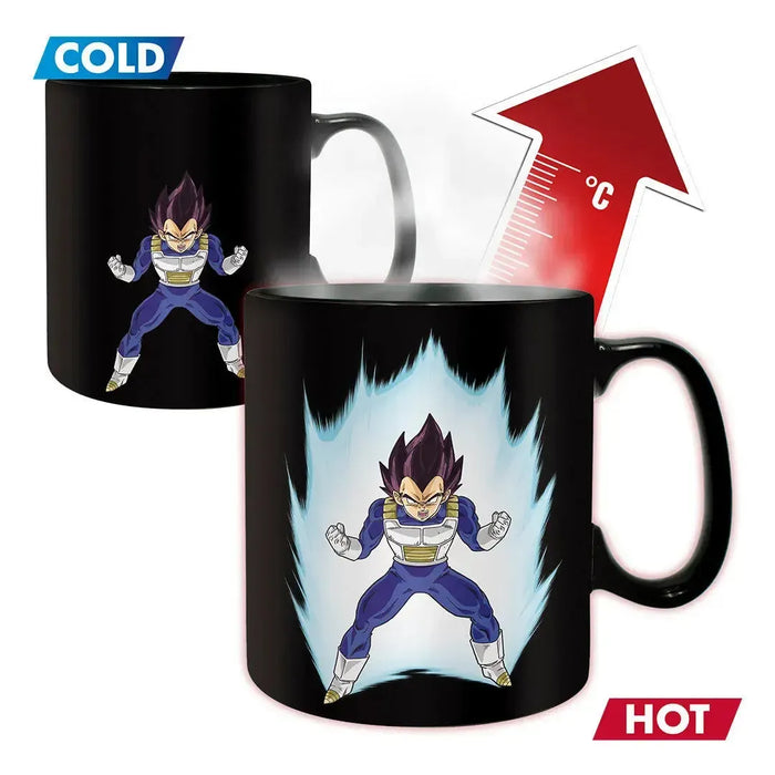 Dragon Ball Z - Vegeta Heat Change Mug & Coaster Gift Set - ABYstyle