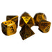 Dragon Metal Dice Set (7 Dice, Polyhedral) - Game Master Dice