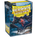 Dragon Shield - Black Protective Card Sleeves (Matte, 100 Count, Standard Size)