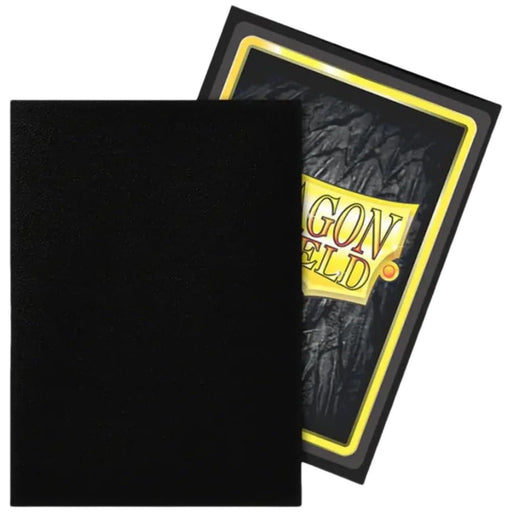 Dragon Shield - Black Protective Card Sleeves (Matte, Non-Glare, 100 Count, Standard Size)