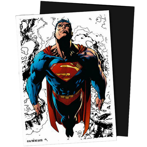 Dragon Shield [DC: Comics] - Superman Art Protective Card Sleeves (Matte, 100 Count, Standard Size)