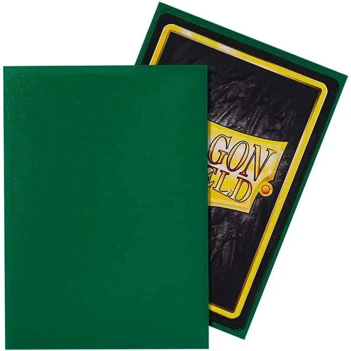 green card protective sleeve Dragon Shield Green Standard Size Card Sleeves (100ct)