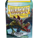 Dragon Shield - Green Protective Card Sleeves (Matte, 100 Count, Standard Size)