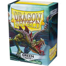 Dragon Shield - Green Protective Card Sleeves (Matte, 100 Count, Standard Size)