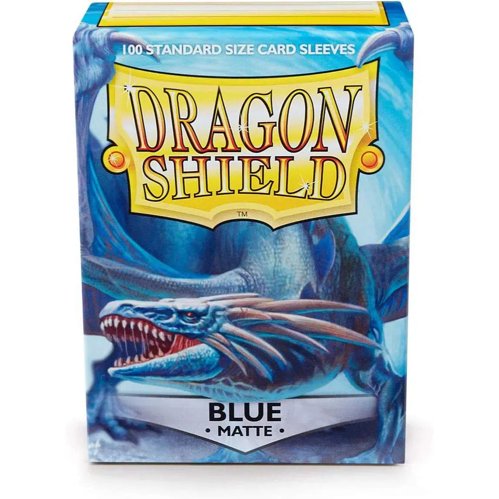 Dragon Shield - Matte Blue Protective Card Sleeves (100 Count)