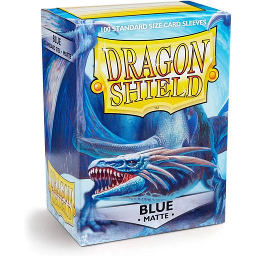 Dragon Shield - Matte Blue Protective Card Sleeves (100 Count)