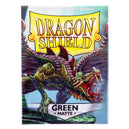 Dragon Shield - Matte Green Protective Card Sleeves (100 Count)