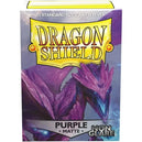 Dragon Shield - Matte Purple Protective Card Sleeves (100 Count) - Non-Glare