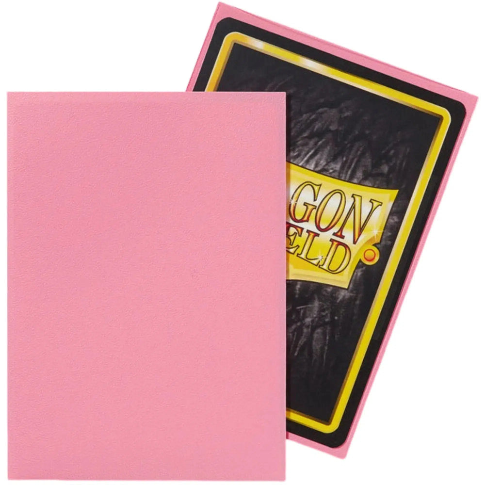 Dragon Shield - Pink Protective Card Sleeves (Matte, 100 Count, Standard Size)