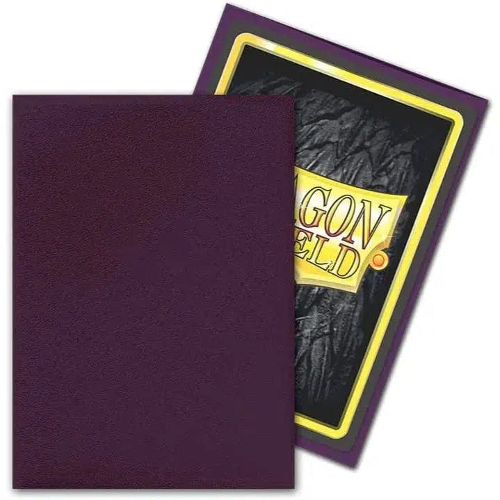 Dragon Shield - Purple Protective Card Sleeves (Matte, Non-Glare, 100 Count, Standard Size)