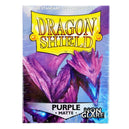 Dragon Shield - Purple Protective Card Sleeves (Matte, Non-Glare, 100 Count, Standard Size)