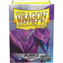 Dragon Shield - Purple Protective Card Sleeves (Matte, Non-Glare, 100 Count, Standard Size)