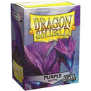 Dragon Shield - Purple Protective Card Sleeves (Matte, Non-Glare, 100 Count, Standard Size)