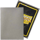 Dragon Shield - Silver Protective Card Sleeves (Matte, 100 Count, Standard Size)