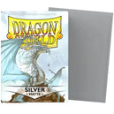 Dragon Shield - Silver Protective Card Sleeves (Matte, 100 Count, Standard Size)