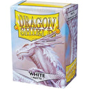 Dragon Shield - White Protective Card Sleeves (Matte, 100 Count, Standard Size)