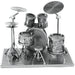 Drum Set 3D Figure Model Kit (Steel, Easy Difficulty) - Fascinations - Metal Earth Series - (2023)