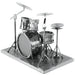 Drum Set 3D Figure Model Kit (Steel, Easy Difficulty) - Fascinations - Metal Earth Series - (2023)