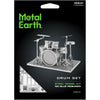 Drum Set 3D Figure Model Kit (Steel, Easy Difficulty) - Fascinations - Metal Earth Series - (2023)