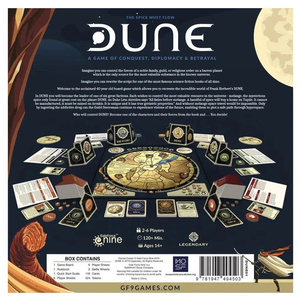 Dune: The Board Game - Gale Force Nine